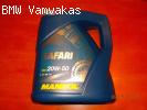 ΛΑΔΙ 20W-50 4 ΛΙΤΡΑ SAFARI MANNOL